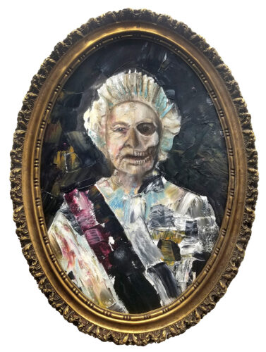 The Queen (painted before her death)