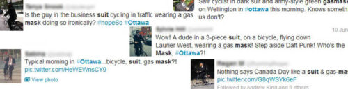 Tweets harvested from social media. See more in the video here.